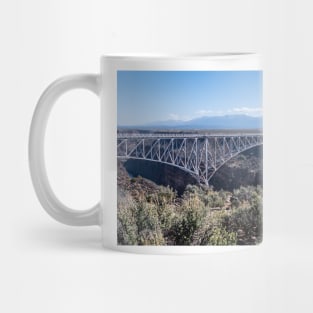 Rio Grande Gorge Bridge Near Taos New Mexico Mug